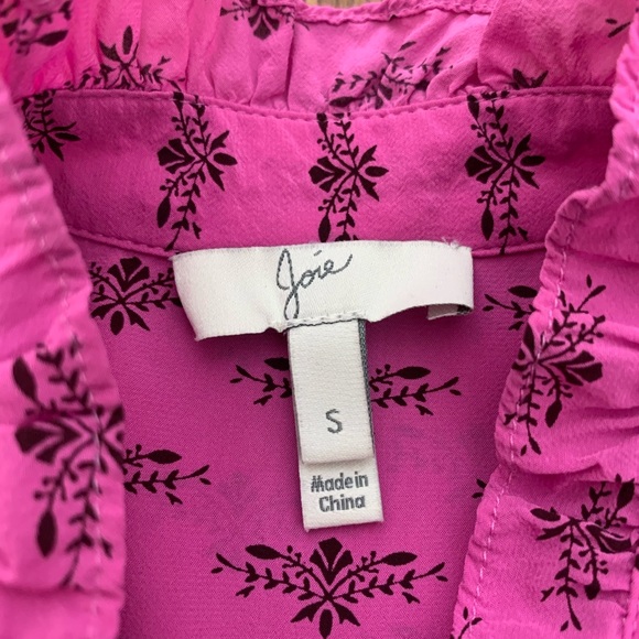 Joie Mintee Blouse in Orchid - Picture 10 of 15